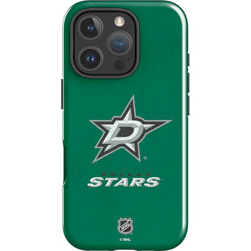 NHL Dallas Stars Distressed iPhone 16 Pro Impact Case